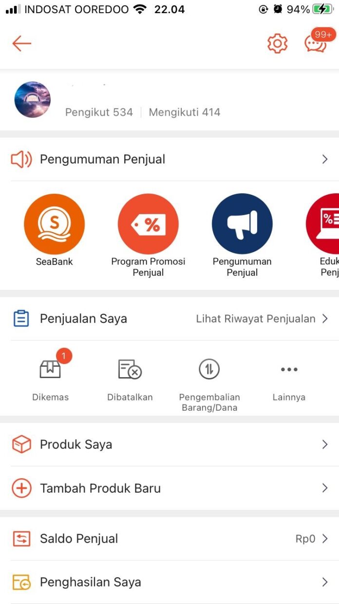 How to Add a Shopee Store Link on Mezink Mezink Blog