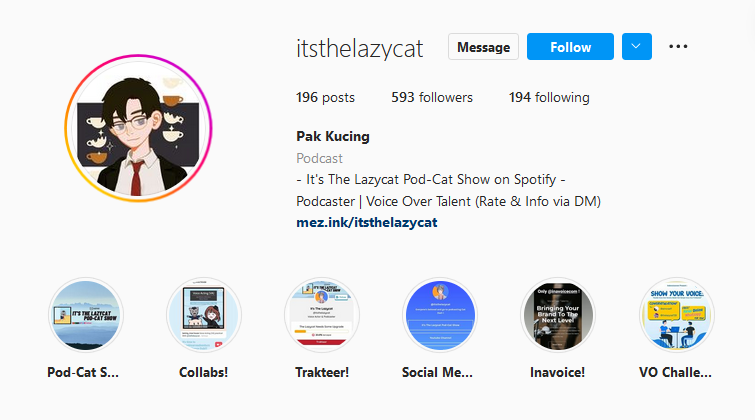 Instagram Pak Kucing
