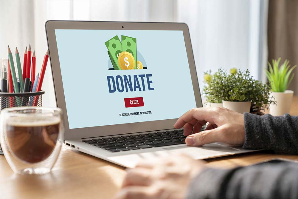 How to set up donation links